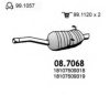 ASSO 08.7068 End Silencer